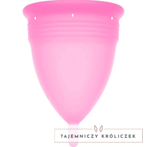 Stercup Kubeczek Menstruacyjny Silikonowy L Rożowy FDA 24ml STERCUP