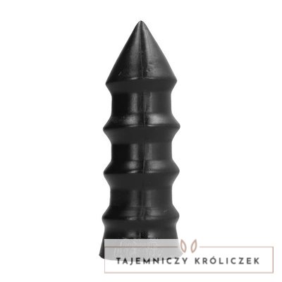Domestic Partner Bunker Buster Black - anatomiczny korek stopniowany, L Domestic Partner
