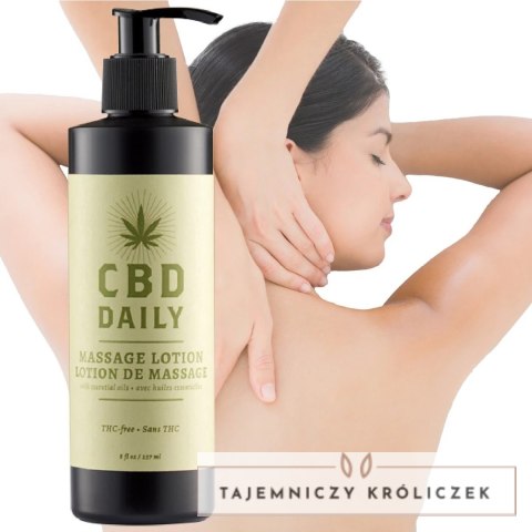 Earthly Body CBD Balsam do masażu 237 ml, miętowy, olej konopny Earthly body