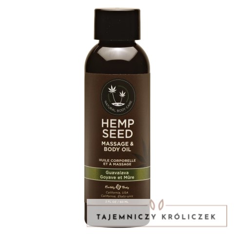 Earthly Body Olejek do masażu Guawa 60ml - naturalna pielęgnacja skory Earthly body