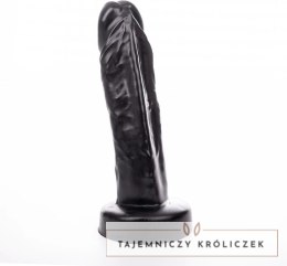 Hung System Beefcake 27 cm - model anatomiczny z systemem mocowania, czarny Hung System