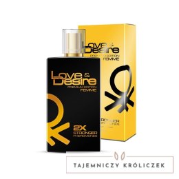 Love Desire Gold SHS 100 ml - perfumy damskie z kompleksem feromonow SHS