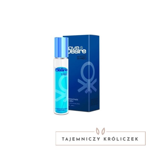 Love&Desire Men 15 ml - Kompozycja czterech feromonow dla mężczyzn SHS