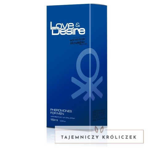 Love&Desire Men 15 ml - Kompozycja czterech feromonow dla mężczyzn SHS