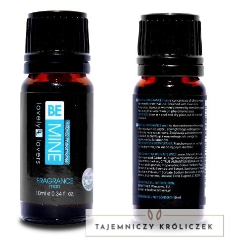Lovely Lovers BeMine Fragrance Man Intensywne Feromony Drzewno-Kwiatowe 10ml Lovely Lovers