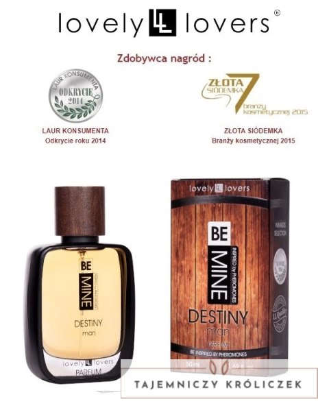 Lovely Lovers DESTINY MAN I-L-Molecules Perfumy z feromonami 50ml Lovely Lovers
