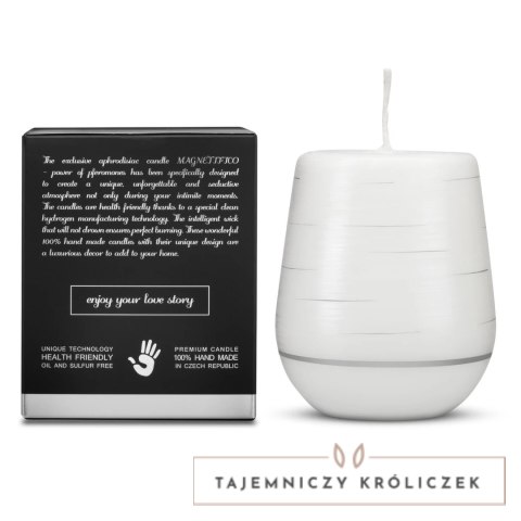 MAGNETIFICO Jasmine Romance świeca zapachowa z nutą jaśminu 36h Magnetifico