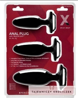 Perfect Fit Brand Finger Grip Plug Zestaw 3 rozmiary PFBlend PerfectFitBrand
