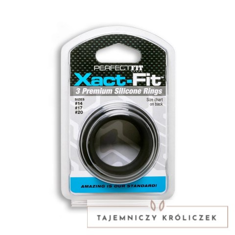 Perfect Fit Brand zestaw pierścieni elastycznych SML - 3 rozmiary PerfectFitBrand