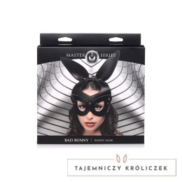XR Brands Bad Bunny maska krolicza z regulacją rozmiaru czarna XR Brands