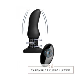 XR Brands Curve Plug silikonowy, wielofunkcyjny, pilot bezprzewodowy XR Brands