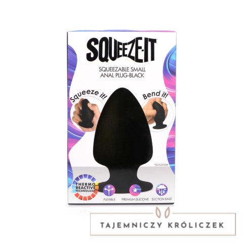 XR Brands Enby Small - Elastyczny korek analny termoreaktywny XR Brands