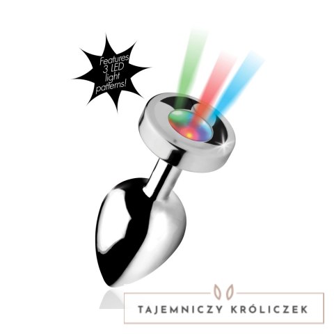 XR Brands Korek LED Rainbow duży - metalowy model z podświetleniem XR Brands