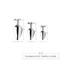 XR Brands Korek analny Clover Large metalowy 4-listna koniczyna XR Brands
