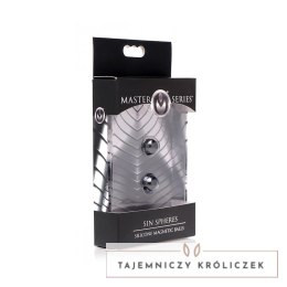 XR Brands Kulki Magnetyczne Silikonowe XL do Aplikacji Lubrykantu XR Brands