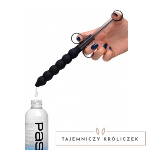 XR Brands XL Aplikator płynow z silikonowymi kulkami, czarny XR Brands
