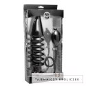 XR Brands Master Series XL Korek anatomiczny nadmuchiwany czarny XR Brands