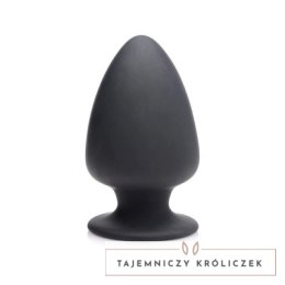 XR Brands Master Series - Ściskany korek analny średni, elastyczny silikon XR Brands