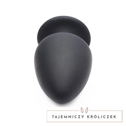 XR Brands Master Series - Ściskany korek analny średni, elastyczny silikon XR Brands