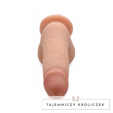 XR Brands Master Series model podwojna gęstość 18 cm z przyssawką XR Brands