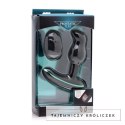 XR Brands Master Series model z rotacyjnymi kulkami, silikon czarny XR Brands