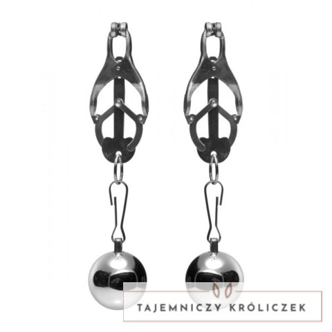 XR Brands Master Series zaciski z obciążeniem 2x227g regulowane gumowe XR Brands