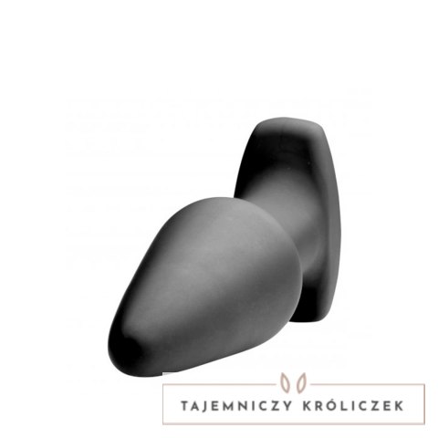 XR Brands Model R silikonowy stożkowy korek z funkcją masażu i pilotem XR Brands