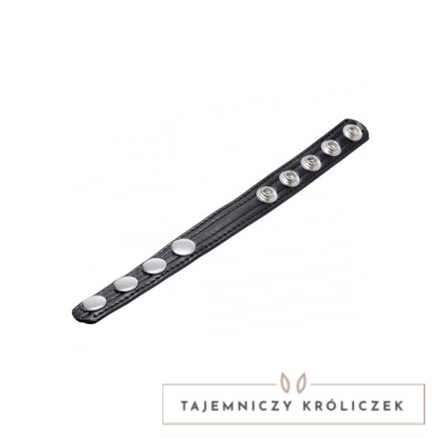 XR Brands - Pierścień zaciskowy Snap Ring, regulowany, czarny XR Brands