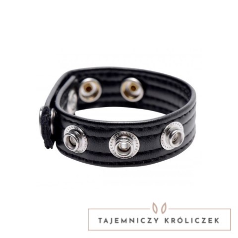 XR Brands - Pierścień zaciskowy Snap Ring, regulowany, czarny XR Brands