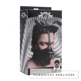 XR Brands Pup Mask z Regulowaną Maską i Przepuszczalnym Ustnikiem XR Brands