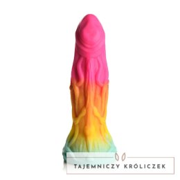 XR Brands Shape Shifter silikonowy model anatomiczny z przyssawką tęczowy XR Brands