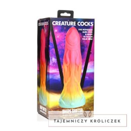 XR Brands Shape Shifter silikonowy model anatomiczny z przyssawką tęczowy XR Brands
