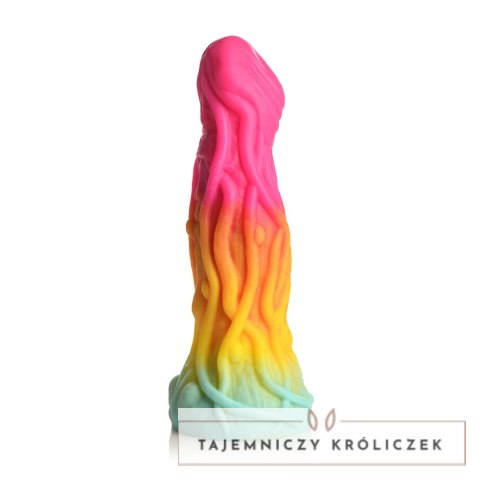 XR Brands Shape Shifter silikonowy model anatomiczny z przyssawką tęczowy XR Brands
