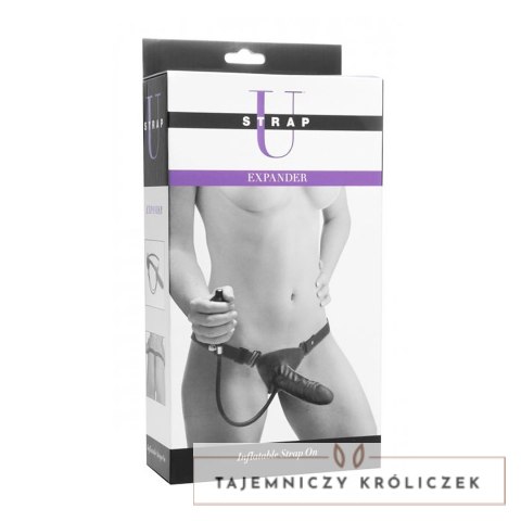 XR Brands Strap-On Inflatable System z regulowaną uprzężą czarny XR Brands