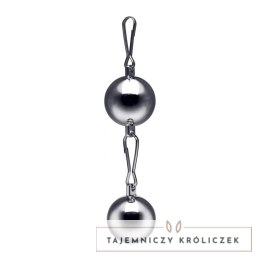 XR Brands ciężarek kulowy stalowy 8oz z punktem łączenia XR Brands