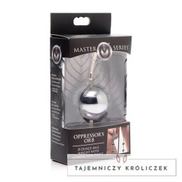XR Brands ciężarek kulowy stalowy 8oz z punktem łączenia XR Brands