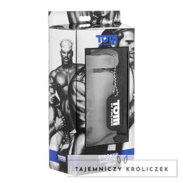 XR Brands żebrowana maszyna intymna z uchwytem i paskiem na kulki XR Brands