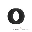 Sinner Gear No.42 pierścień elastyczny silikonowy czarny Sono by Shots