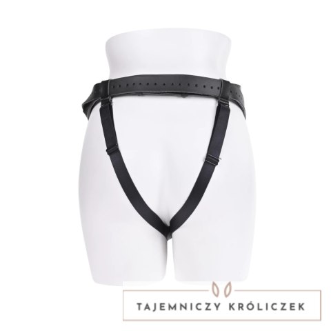 Sportsheets Aurora High Waisted Uprząż Regulowana Czarna Sportsheets