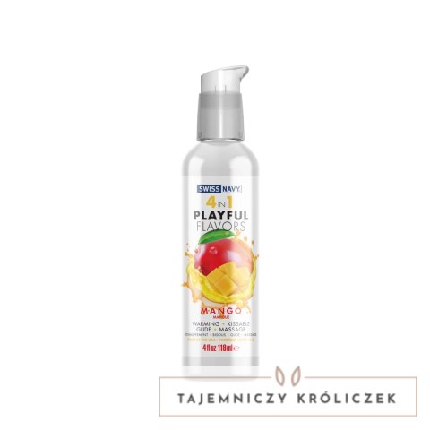 Swiss Navy Flavors żel intymny smakowy 4w1 118 ml bez parabenow Swiss Navy