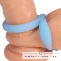 Doc Johnson Rock Solid podwojny pierścień anatomiczny silikonowy Doc Johnson