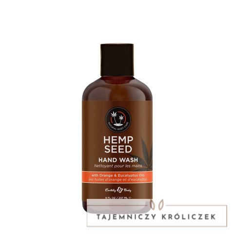 Earthly Body Hand Wash z nasion konopi 236 ml - pomarańcza, eukaliptus Earthly body