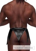 Male Power Gladiator SM - zestaw stringi z pasem i ozdobnymi ćwiekami Male Power