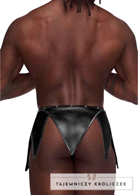 Male Power Gladiator SM - zestaw stringi z pasem i ozdobnymi ćwiekami Male Power