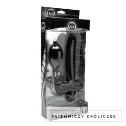 XR Brands Nadmuchiwany knebel z anatomiczną końcowką - regulowany rozmiar XR Brands