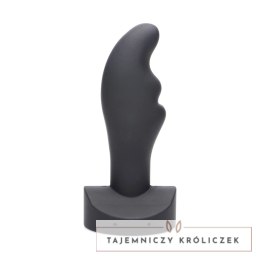 XR Brands Zeus silikonowy korek analny żebrowany do elektrostymulacji XR Brands