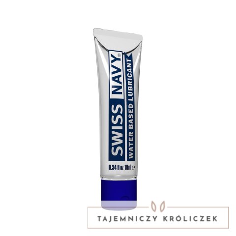 Swiss Navy Lubrykant wodny 10 ml tuba podrożna, długotrwała formuła Swiss Navy