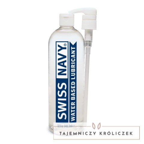 Swiss Navy Lubrykant wodny 946ml - formuła premium, duża pojemność Swiss Navy
