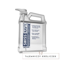 Swiss Navy Water-Based Lubrykant 3785 ml - Bezpieczna formuła XXL Swiss Navy