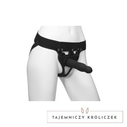 Doc Johnson Body Extensions Daring - silikonowa uprząż z pilotem, 10 trybow Doc Johnson